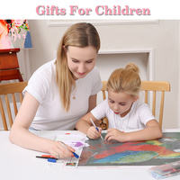 Huacan Photo haft diamentowy, możliwość personalizacji w pełni z okrągłych kryształowy diament malarstwo Cross Stitch diamentowe zestawy do mozaiki prezent urodzinowy 3